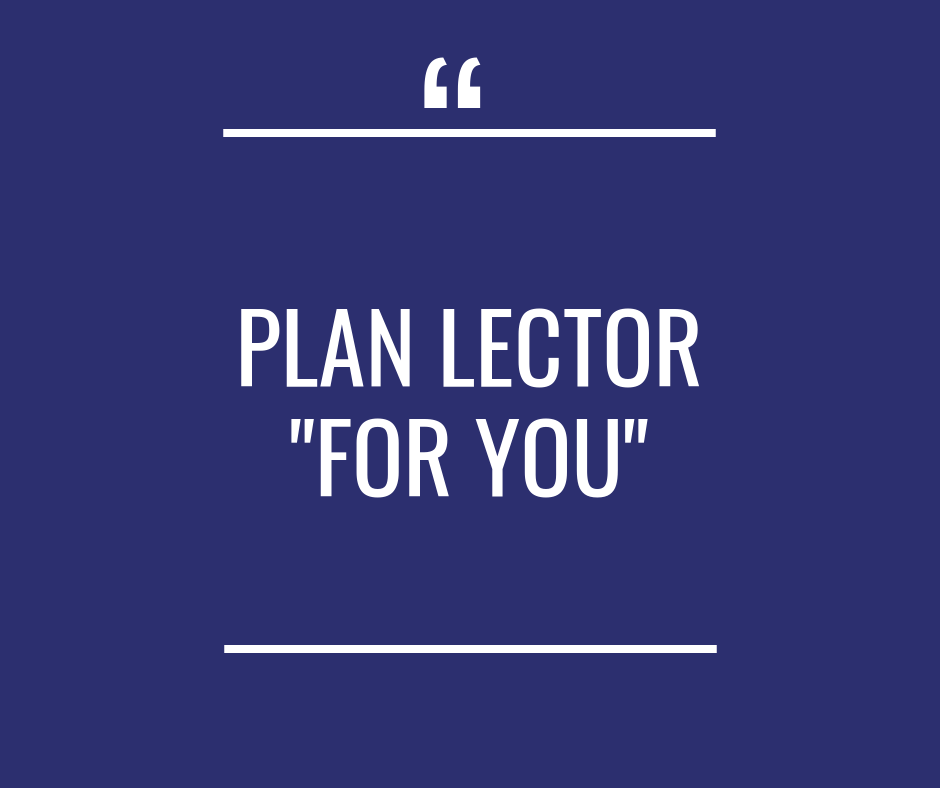 Plan Lector "For You" - Próximamente